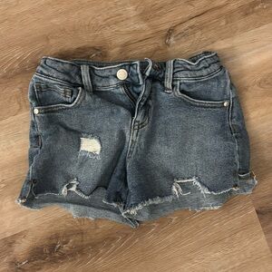 Girls jean shorts size 10/12
